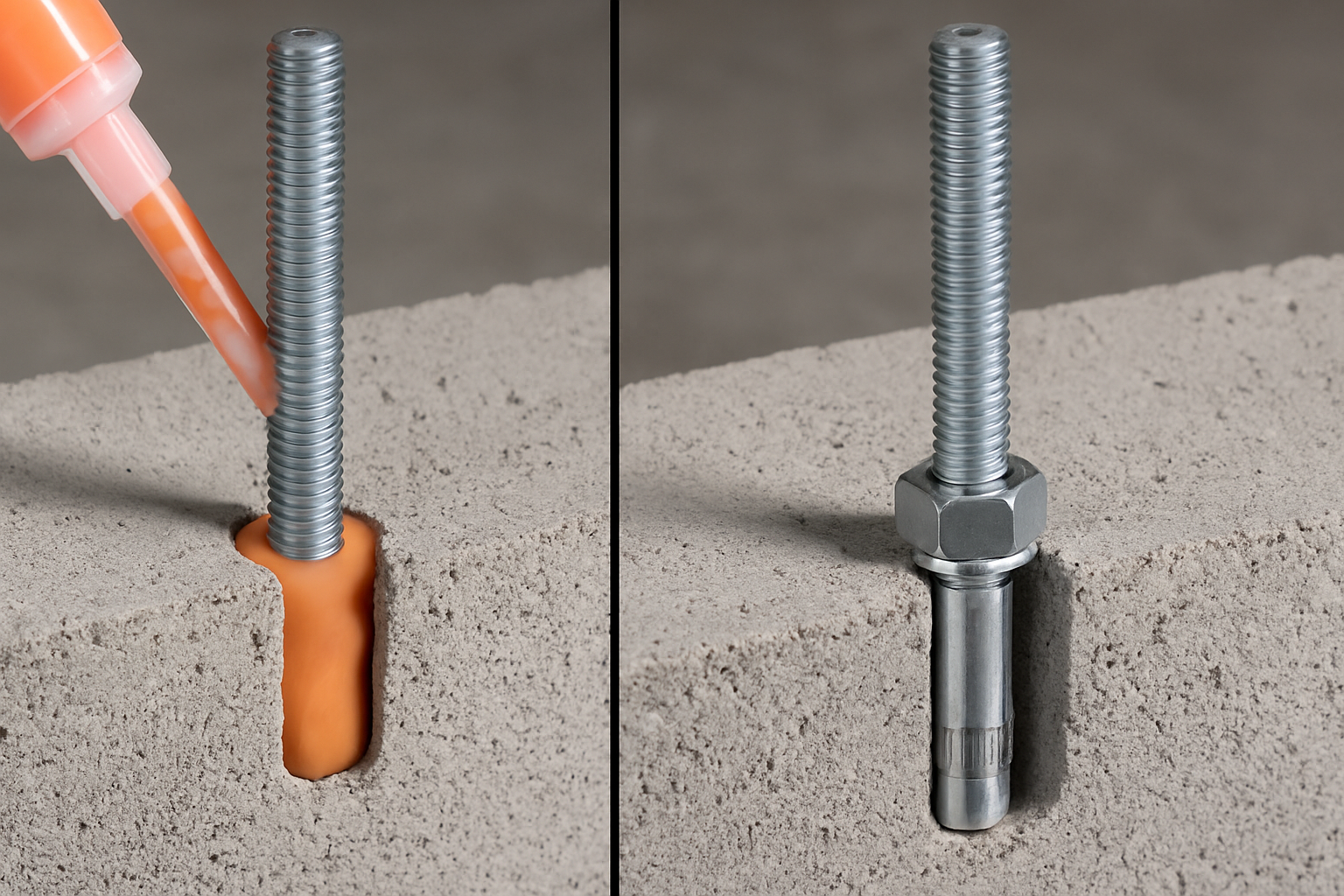 Adhesive Anchor vs Mechanical Anchor: Load Capacity, Cost & Selection Guide